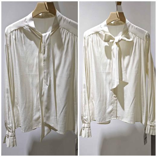 581601含羊毛飘带衬衫 商品图2