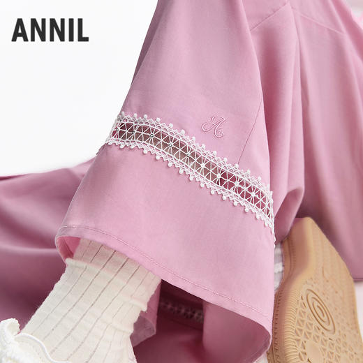 女童全腰梭织单裤夏季新款安奈儿童装EG626580 商品图1