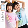 男女童圆领短袖针织衫夏季新款安奈儿童装EM621599 商品缩略图0