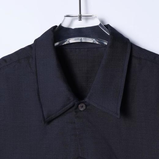 26C561SDSA男装2026新款高贵轻奢韩版百搭纯色长袖衬衫百搭宽松休闲衬衣 商品图2