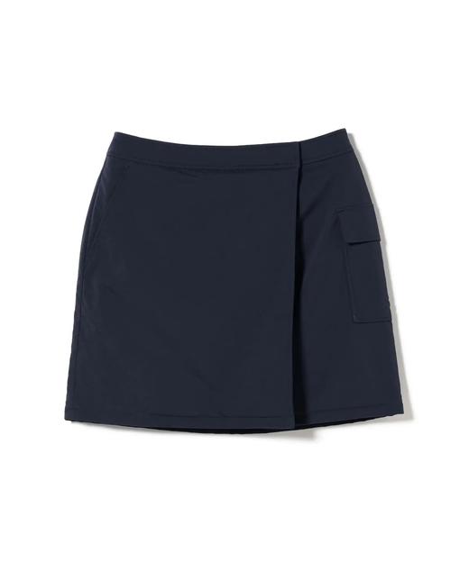 BEAMS 女士高尔夫 弹力网眼衬里口袋短裙 光泽顺滑 休闲百搭 商品图2