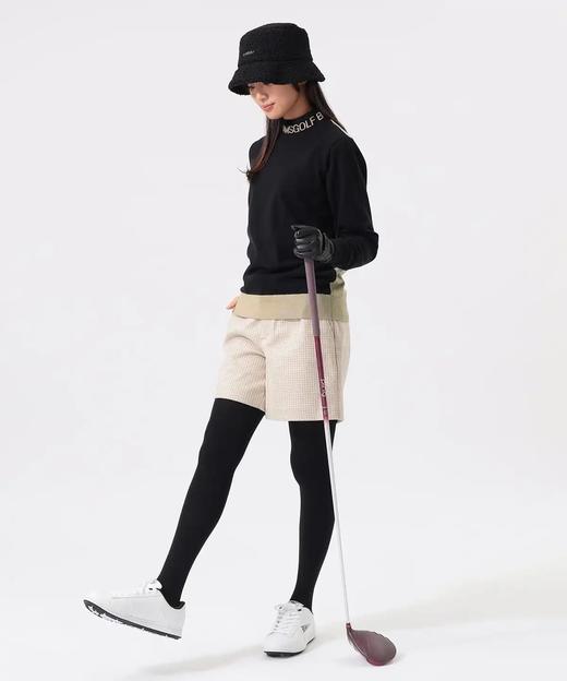 BEAMS GOLF 女款 秋冬季千鸟格仿毛尼带打底运动时尚保暖短裤 商品图4
