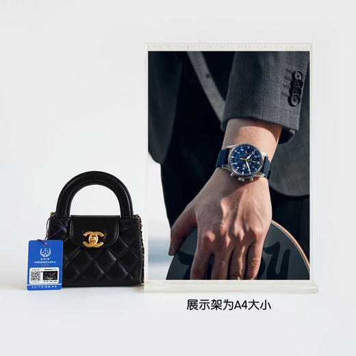 【98新】CHANEL香奈儿AP3435 B15566 94305黑金牛皮mini nano kelly链条单肩包女士310126AK02 商品图10