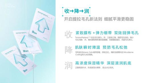 ilso一苏焕活紧致毛孔补水面膜保湿舒缓温和提亮肤色紧致敏感肌肤 商品图3