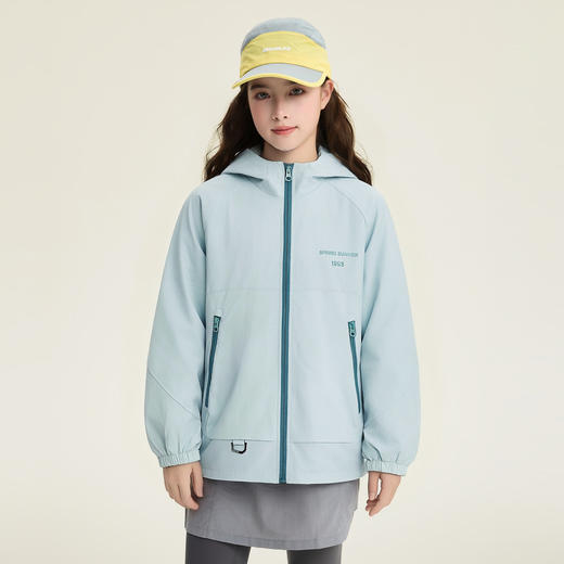 笛莎/Deesha 2026年春季新款中童女童梭织外套 商品图0