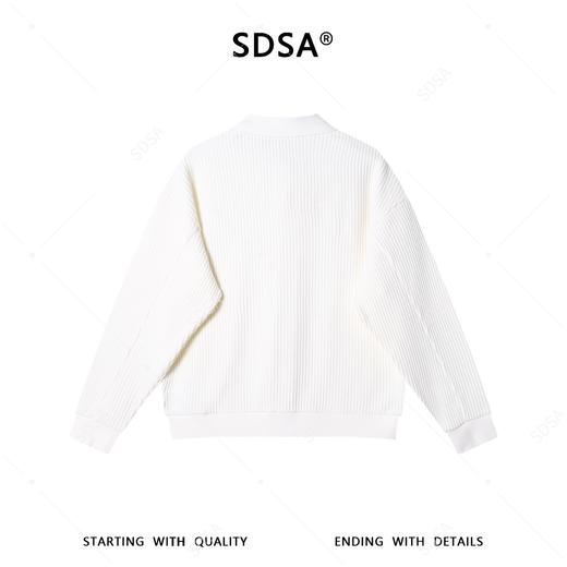 36256SDSA男装2026新款高贵轻奢时尚简约纽扣翻领开衫针织卫衣百搭上衣 商品图4