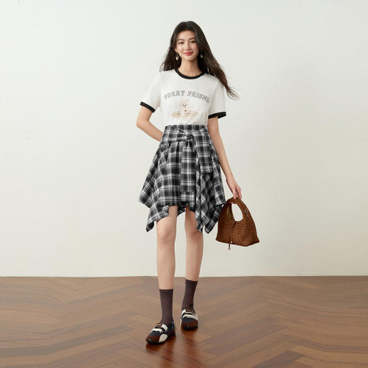 【严选】诗凡黎春秋薄T恤7H3100221 商品图1