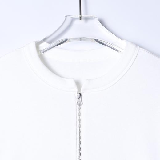 SDSA男装2026新款高贵轻奢时尚简约半拉链圆领长袖T恤舒适百搭 商品图2