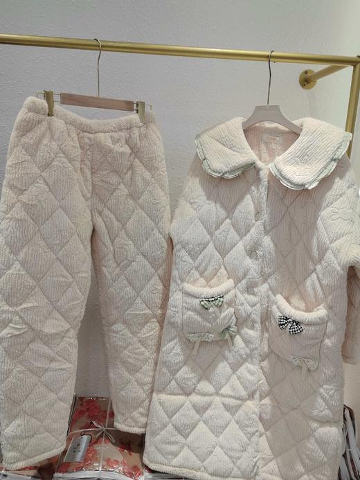 【YW】无忧购年前可发货超厚实可爱长款三层夹棉家居服睡衣套装（截单后3-5天发货) 商品图7