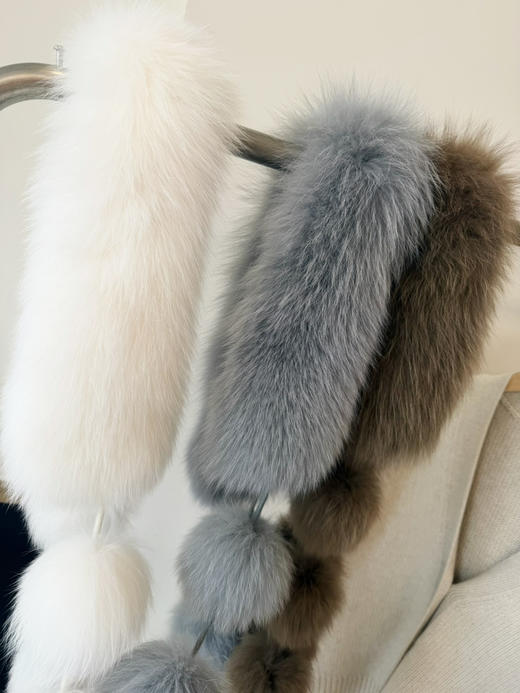 2602101     狐狸🦊毛围巾 氛围感围巾 商品图6