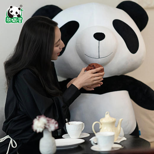 【限时5折】1米特大号 大熊猫毛绒公仔 节日礼物 商品图2