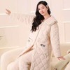 【YW】无忧购年前可发货超厚实可爱长款三层夹棉家居服睡衣套装（截单后3-5天发货) 商品缩略图6