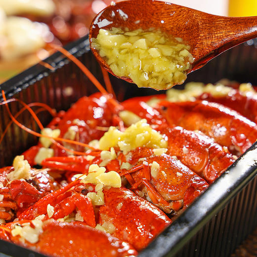 调味小龙虾| 活虾制作，弹嫩鲜甜，麻辣、蒜香、十三香三种口味，液氮锁鲜，16-22只/盒，700g/盒，固形物≥65%，3盒装，⭐️顺丰陆运。 商品图3