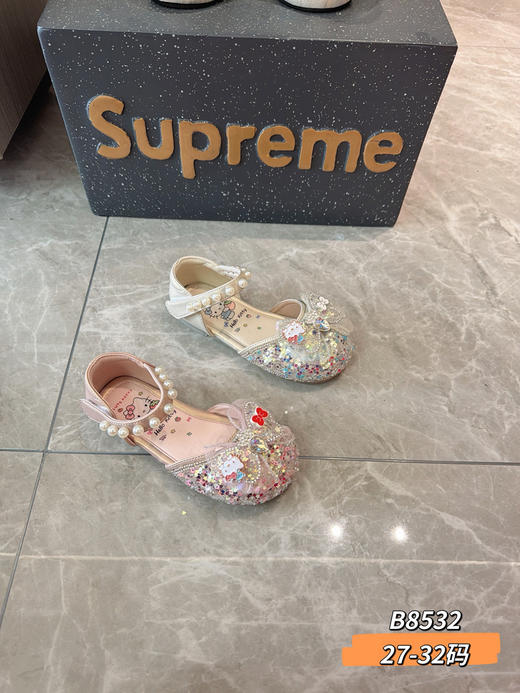 方口小皮鞋半凉鞋B8532 27-32码 商品图0