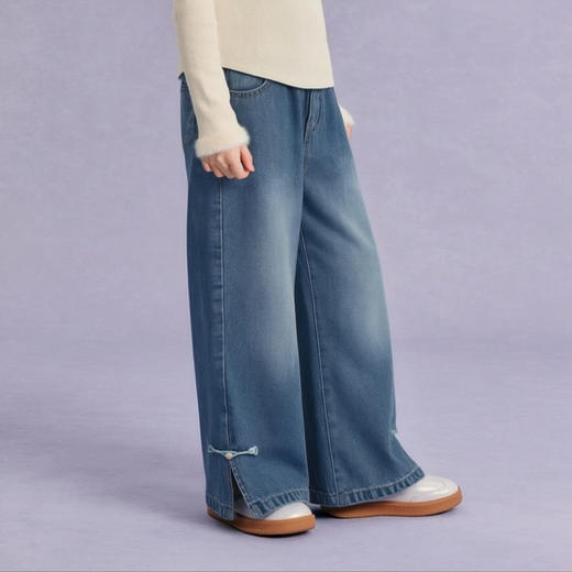 笛莎/Deesha 观山见联名冬季牛仔裤 商品图1