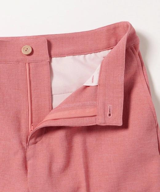 BEAMS 高尔夫紫标 女士经典款短裤 翻边裤脚纯色百搭 商品图6