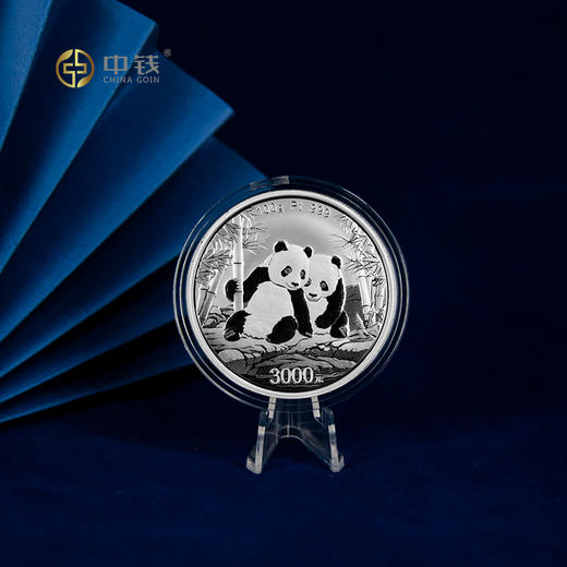 2026年熊猫铂金币  铂金猫3克30克100克 商品图3