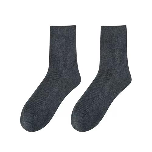 佐丹奴男款净色罗坑纹长袜（一扎2双）01156105 商品图1