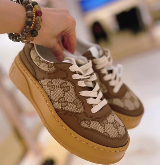 男女同款GU老花饼干鞋全皮 商品图9