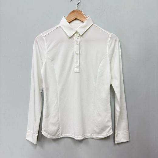 Callaway 女士高尔夫 运动休闲翻领POLO衫长袖 轻薄弹力 商品图1
