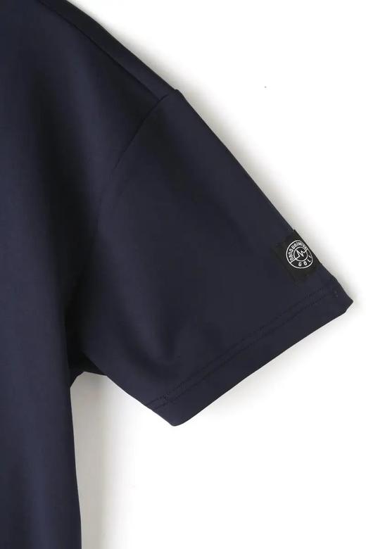 【nano universe GOLF】女士高尔夫 弹力小高领短袖T恤 字母印花 宽松休闲百搭 商品图6