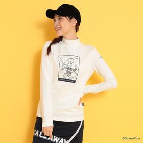 日本Callaway卡拉威高尔夫女士 玩具总动员系列 秋冬半高领弹力长袖T恤