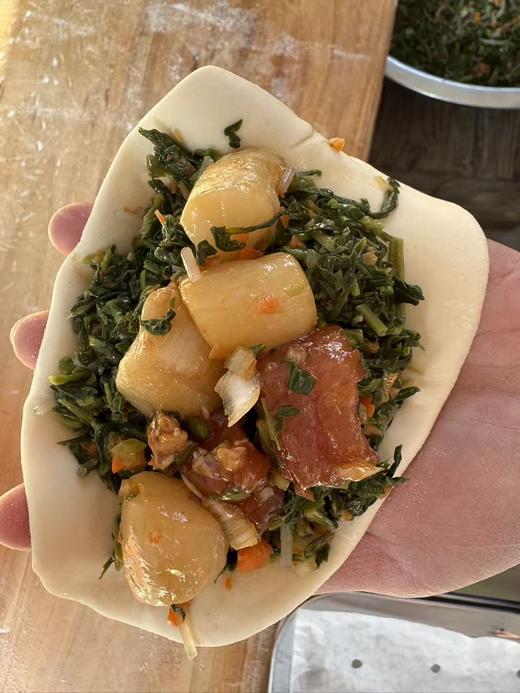 胶东大包子丨纯手工发面包子，新鲜时蔬、散养黑猪、村里自磨面粉，配料干净，独立包装，加热即食⭐️顺丰快递 商品图9