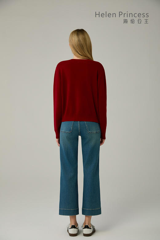 圆领小马针织开衫 商品图10