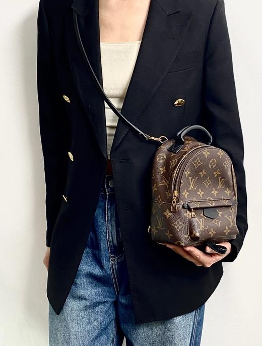 LV鼻祖双肩包男女同款纯皮 商品图5