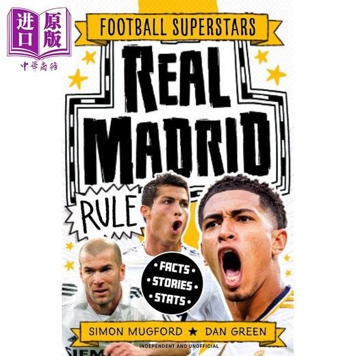 预售 【中商原版】足球超级巨星 皇家马德里统治 英文原版 Football Superstars Real Madrid Rule Simon Mugford 商品图0