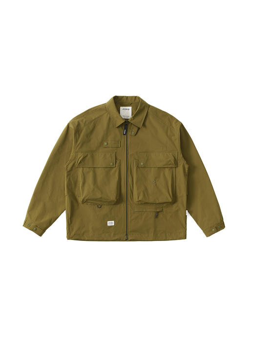 吃茶去chichaqu26春夏3M吸湿速干防撕裂翻领夹克城市户外山系 商品图4