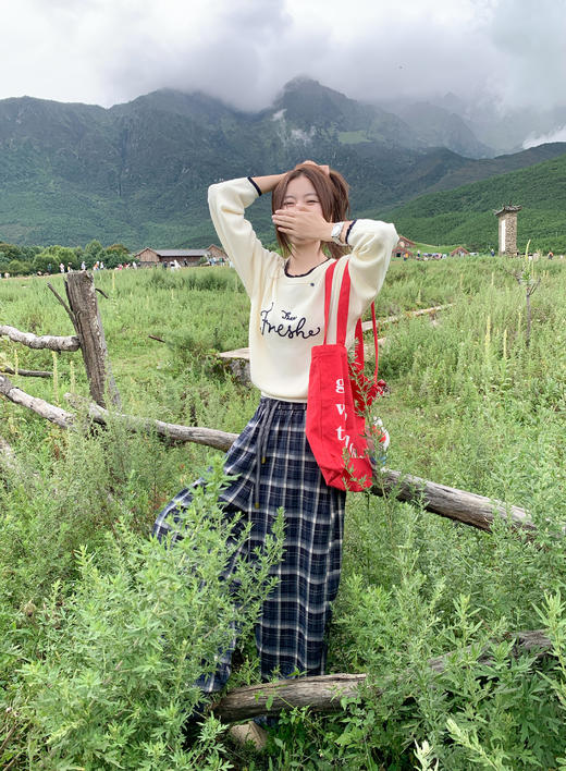 <曾小咸推荐> 2.18 现货秒杀 ！微信超特价！韩系撞色针织衫 日常179.99 立减90 秒杀89.99！！ 商品图6