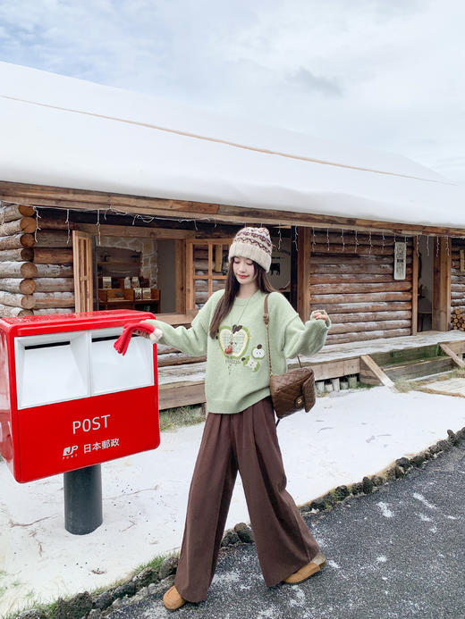 <曾小咸推荐>2.19 现货秒杀 ！微信超特价！韩系苹果提花毛衣 日常189.99 立减100 秒杀89.99！！ 商品图5