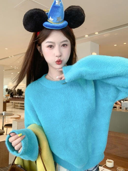 <曾小咸推荐> 2.19 现货秒杀 ！微信超特价！韩系纯色毛衣（送包包）日常229.99 立减140 秒杀89.99！！ 商品图10