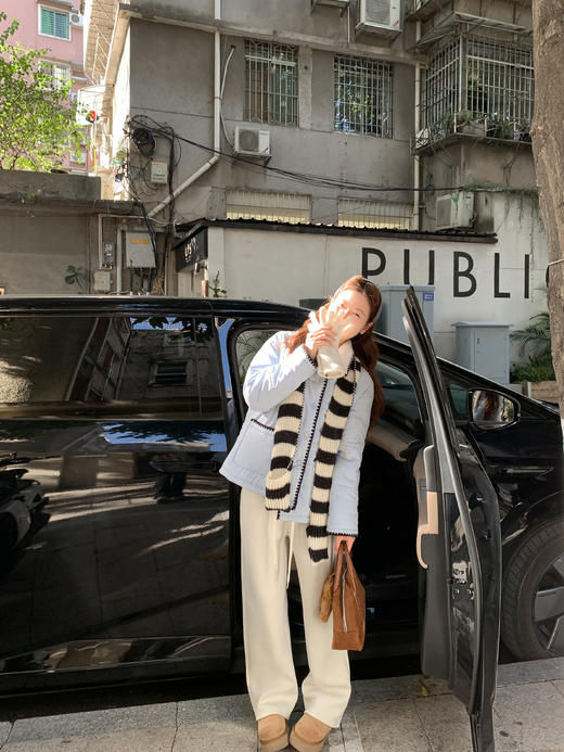 <曾小咸推荐> 2.19 现货秒杀 ！微信超特价！4色韩系灰直筒休闲裤 日常189.99 立减110 秒杀79.99！！长袖t恤 秒杀69.99！！ 商品图6