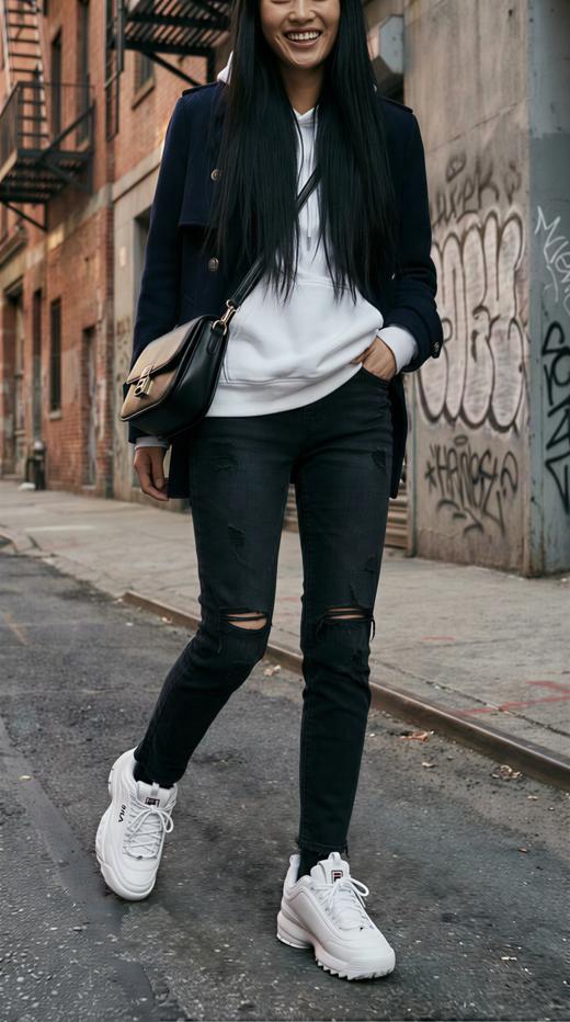 HN 双排扣异形搭片双面手工长款腰带大衣 商品图5