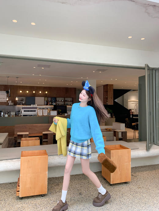 <曾小咸推荐> 2.19 现货秒杀 ！微信超特价！韩系纯色毛衣（送包包）日常229.99 立减140 秒杀89.99！！ 商品图11