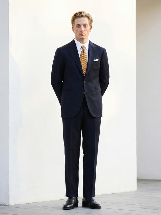 「60款可选」VBC Perennial Super 110’s 澳洲美丽诺羊毛全麻衬西装套装 商品图2