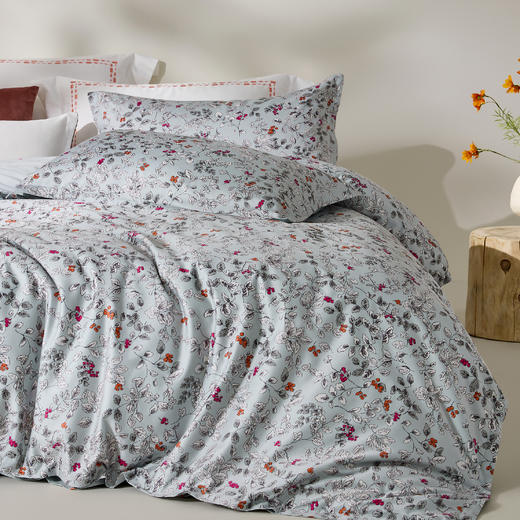 罗莱·雅 柔心蓝荫 40S 全棉四件套 蓝色 商品图2