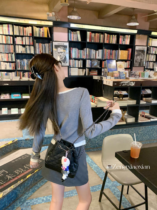 <曾小咸推荐> 2.19 现货秒杀 ！微信超特价！绣花撞色假两件长袖 日常139.99 立减70 秒杀69.99！！ 商品图8