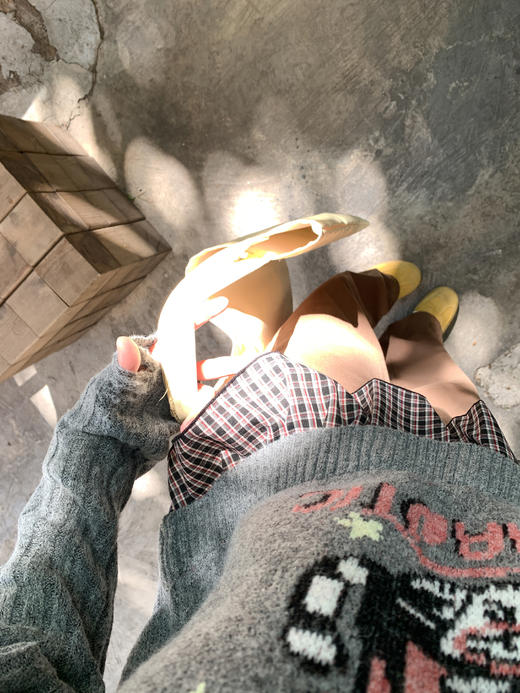 <曾小咸推荐> 2.19 现货秒杀 ！微信超特价！小猫刺绣假两件针织衫 日常199.99 立减110 秒杀89.99！！ 商品图6