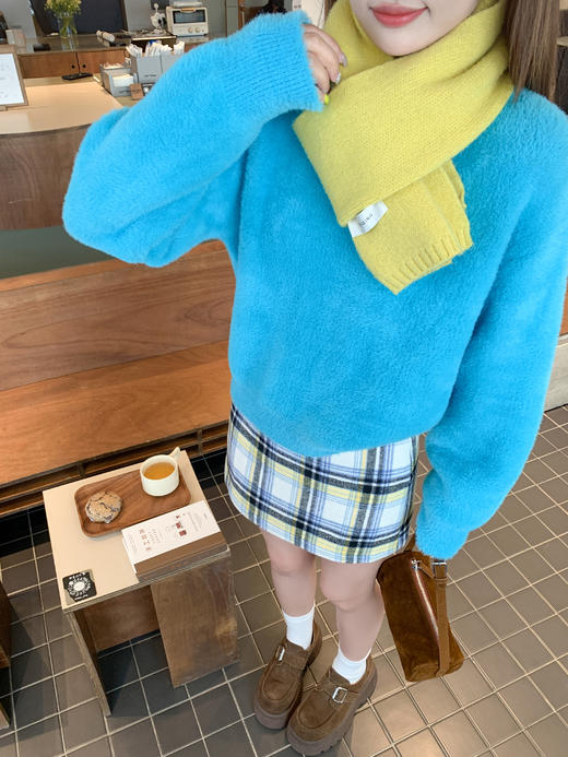 <曾小咸推荐> 2.19 现货秒杀 ！微信超特价！韩系纯色毛衣（送包包）日常229.99 立减140 秒杀89.99！！ 商品图7