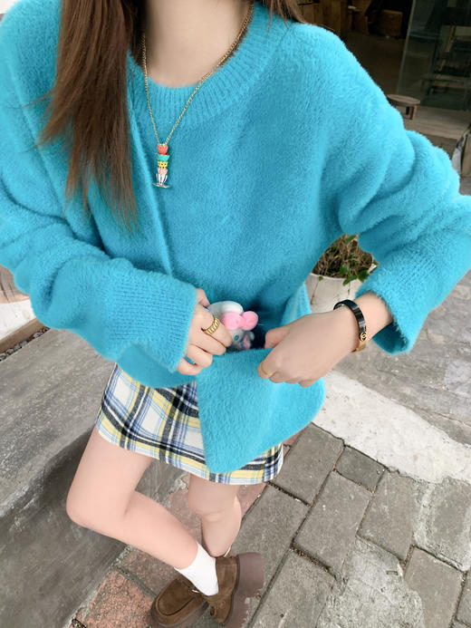 <曾小咸推荐> 2.19 现货秒杀 ！微信超特价！韩系纯色毛衣（送包包）日常229.99 立减140 秒杀89.99！！ 商品图14