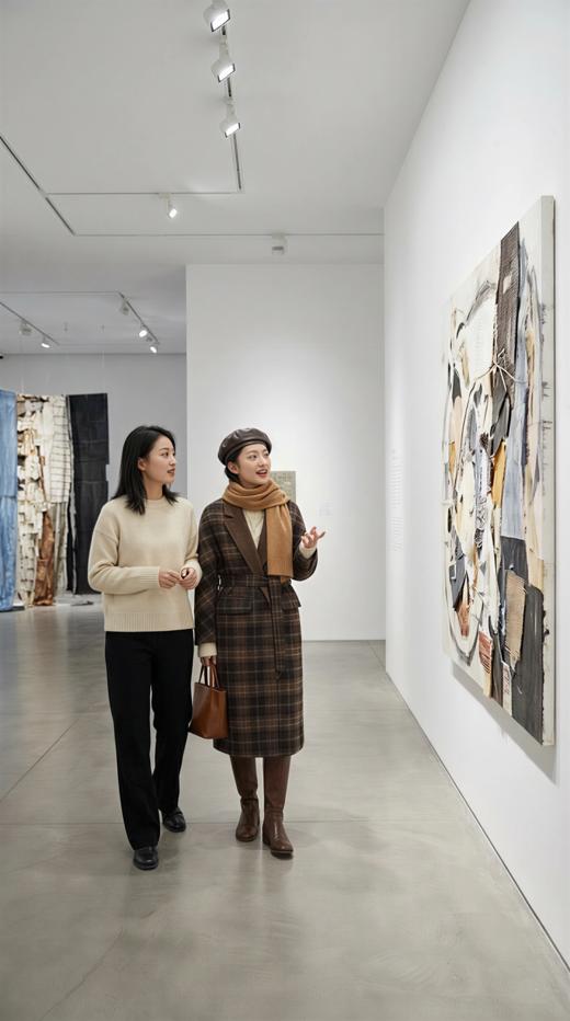 IC同款双色双面手工大衣（附腰带） 商品图4