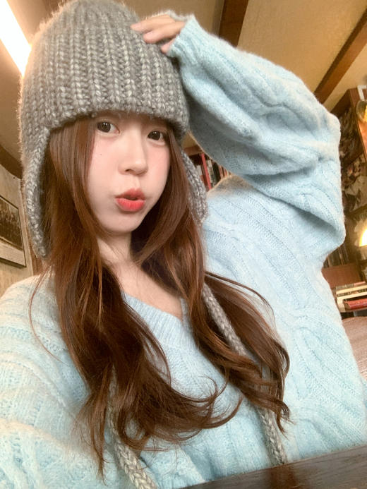 <曾小咸推荐> 2.18 现货秒杀 ！微信超特价！韩系v领短款针织衫 日常189.99 立减100 秒杀89.99！！ 半裙 秒杀79.99！！ 商品图9