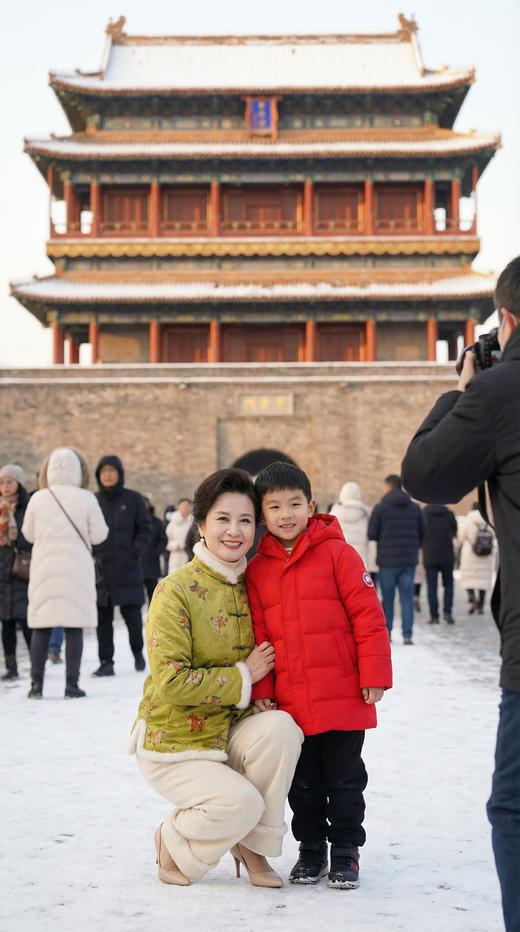 对门襟中式领加水貂毛夹棉外套 商品图4