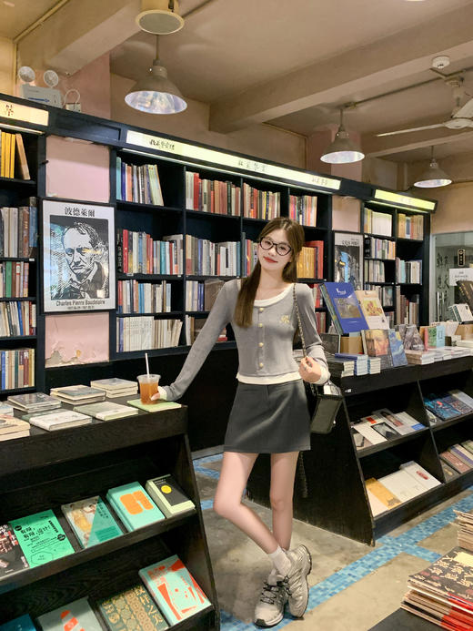 <曾小咸推荐> 2.19 现货秒杀 ！微信超特价！绣花撞色假两件长袖 日常139.99 立减70 秒杀69.99！！ 商品图7