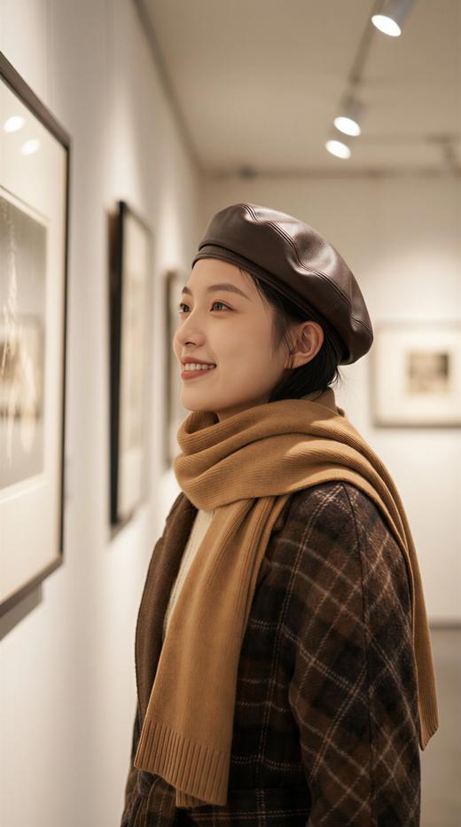 IC同款双色双面手工大衣（附腰带） 商品图3