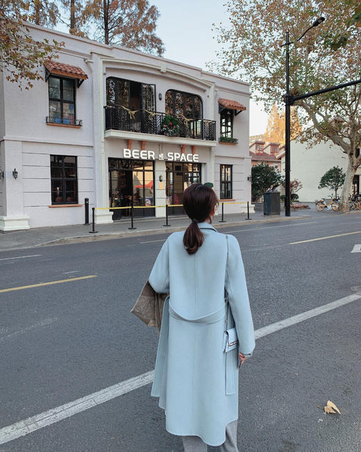 金蘑菇菇【黑标2代｜新材质骆马绒】Llama骆马保暖双面呢大衣 商品图3