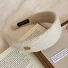 高级感仿珍珠秋冬金标高颅顶发箍  A-5799 商品缩略图4